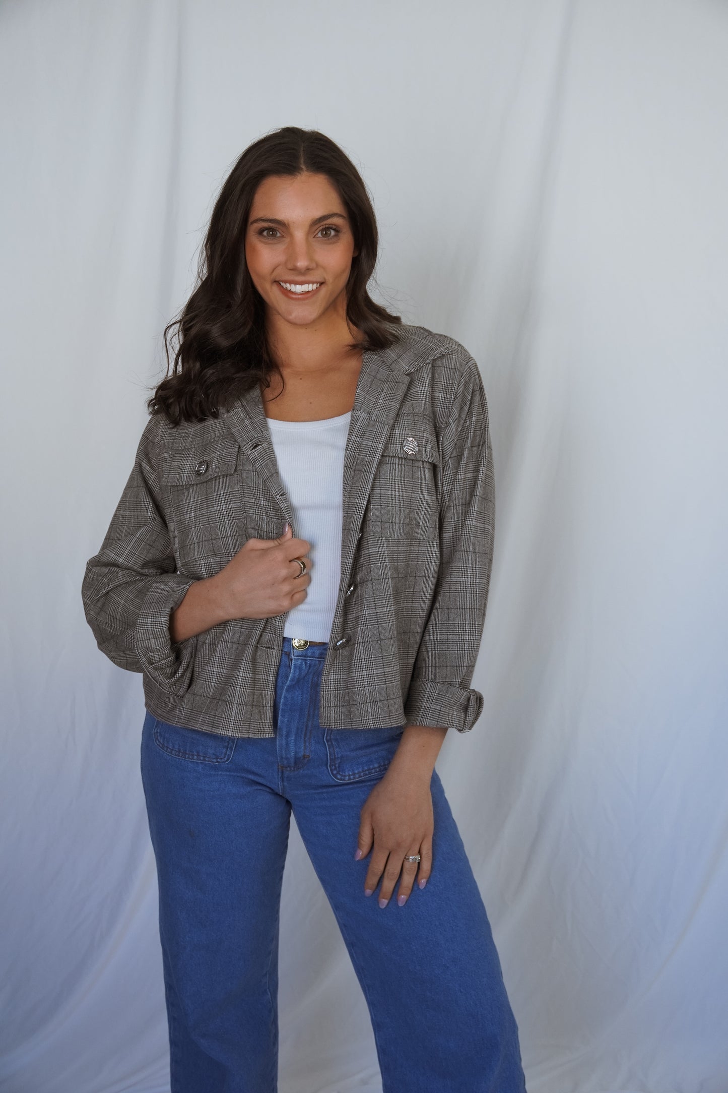 Winter Cropped Shacket